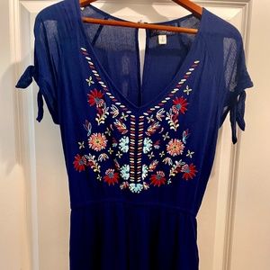 Boho Flower Romper